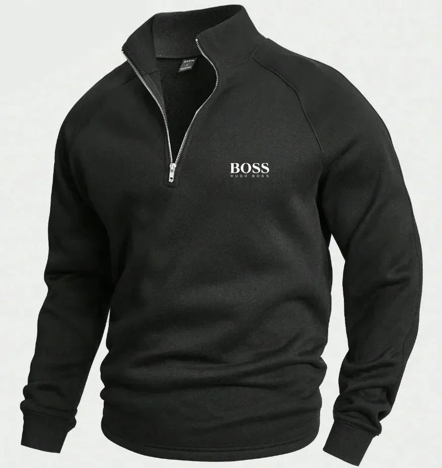 BS Cotton Half-Zip Jumper
