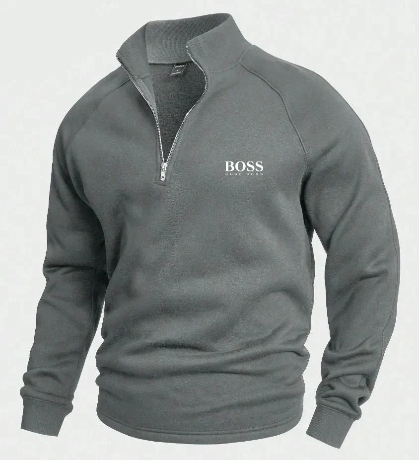 BS Cotton Half-Zip Jumper