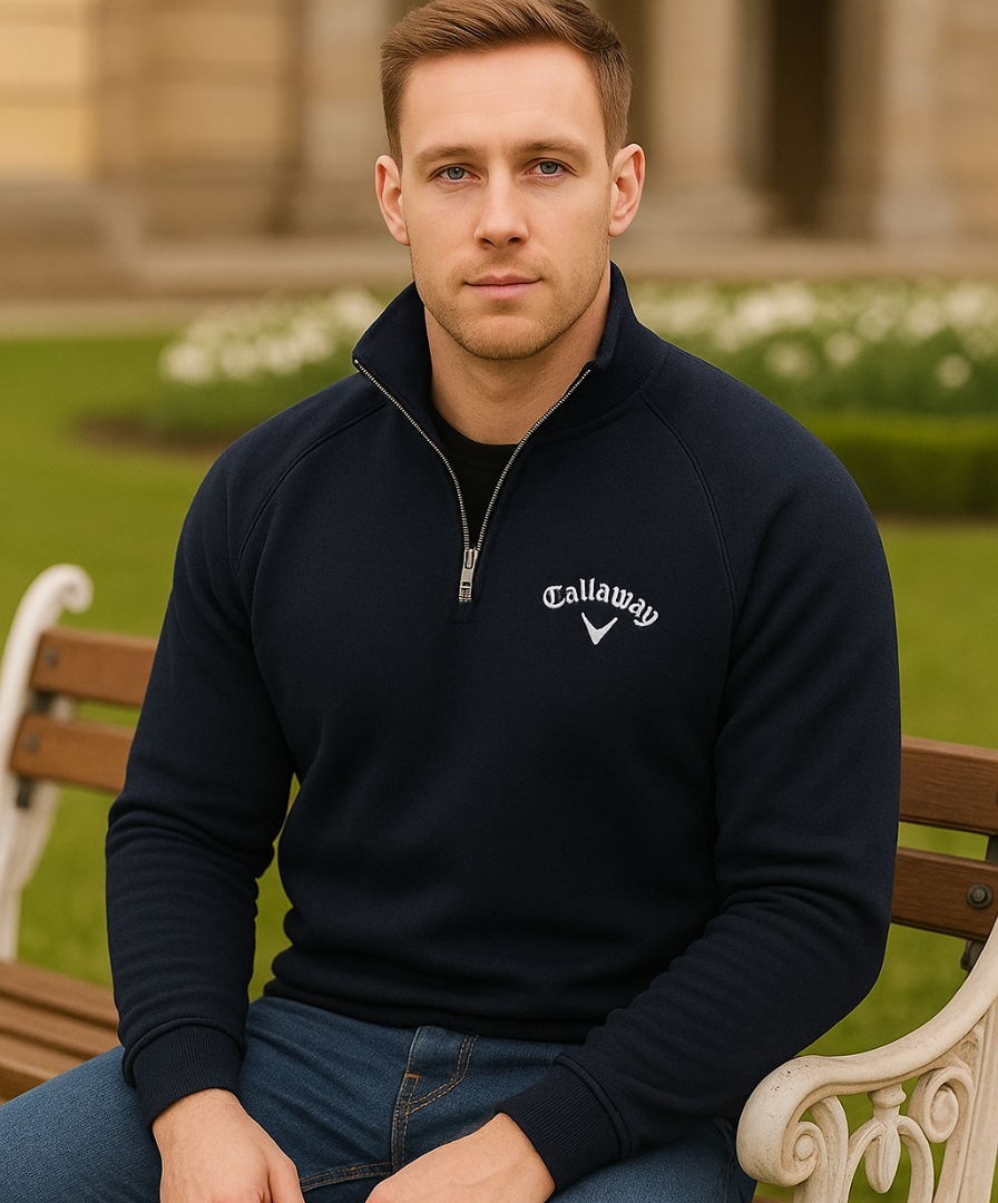 CW Heritage Cotton Half Zip Jumper