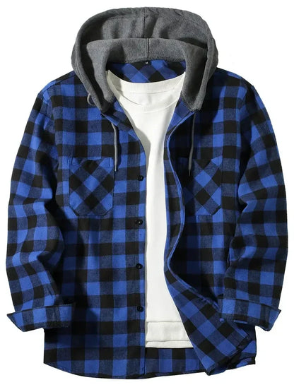 Benton Flannel Hoodie Jacket