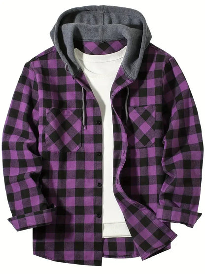 Benton Flannel Hoodie Jacket